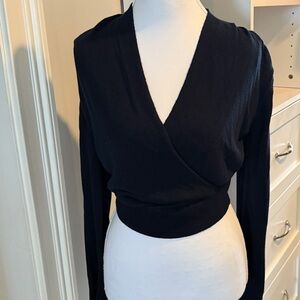 Banana Republic Navy V-Neck Sweater